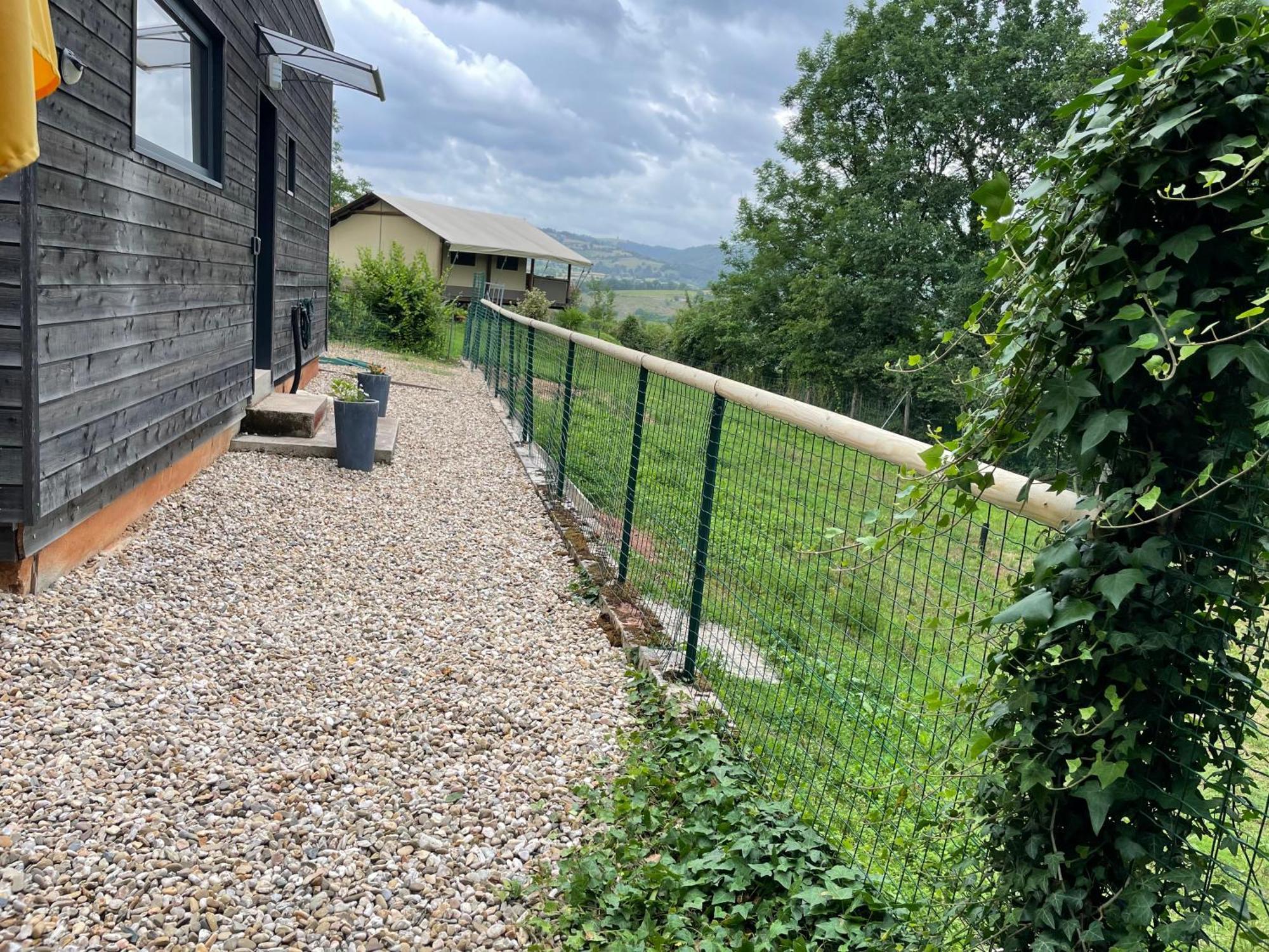 Gite Chalet Bois Bessuejouls Exterior foto