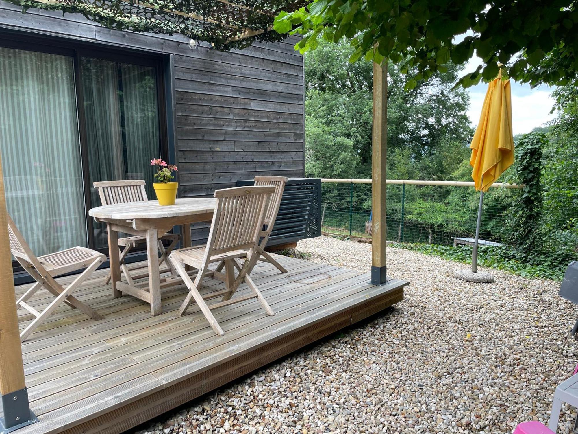 Gite Chalet Bois Bessuejouls Exterior foto
